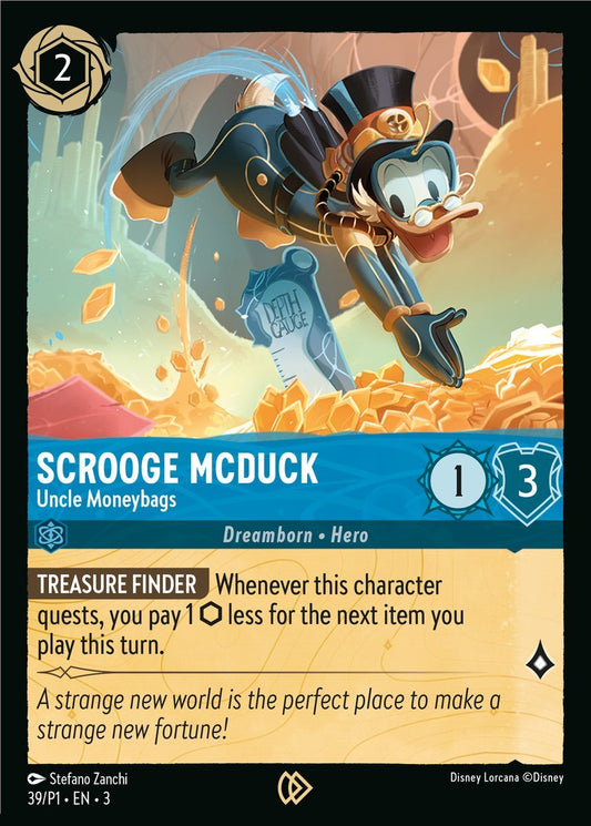 Scrooge Mcduck - Uncle Moneybags | Promo Set 1 #39 [foil]