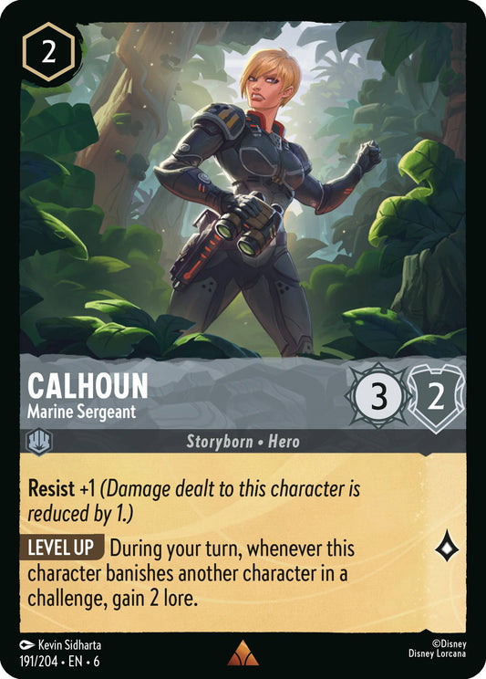 Calhoun - Marine Sergeant | Azurite Sea #191