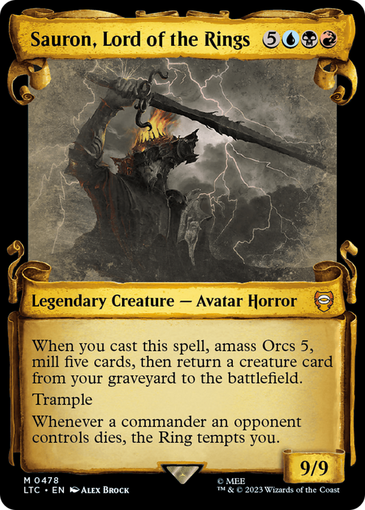 Sauron, Lord of the Rings | Tales of Middle-earth Commander #478