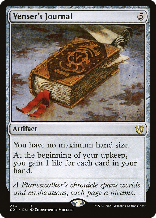 Venser's Journal | Commander 2021 #273