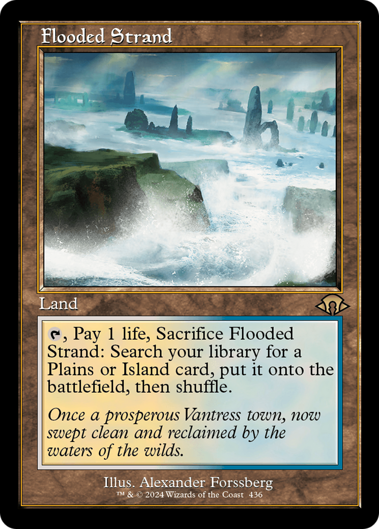 Flooded Strand | Modern Horizons 3 #436 [foil]