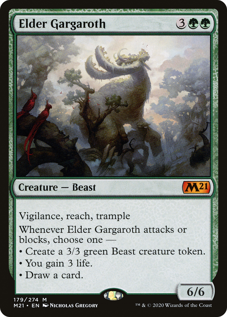 Elder Gargaroth | Core Set 2021 #179 [foil]