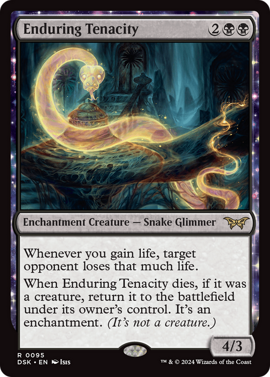Enduring Tenacity | Duskmourn: House of Horror #95 [foil]
