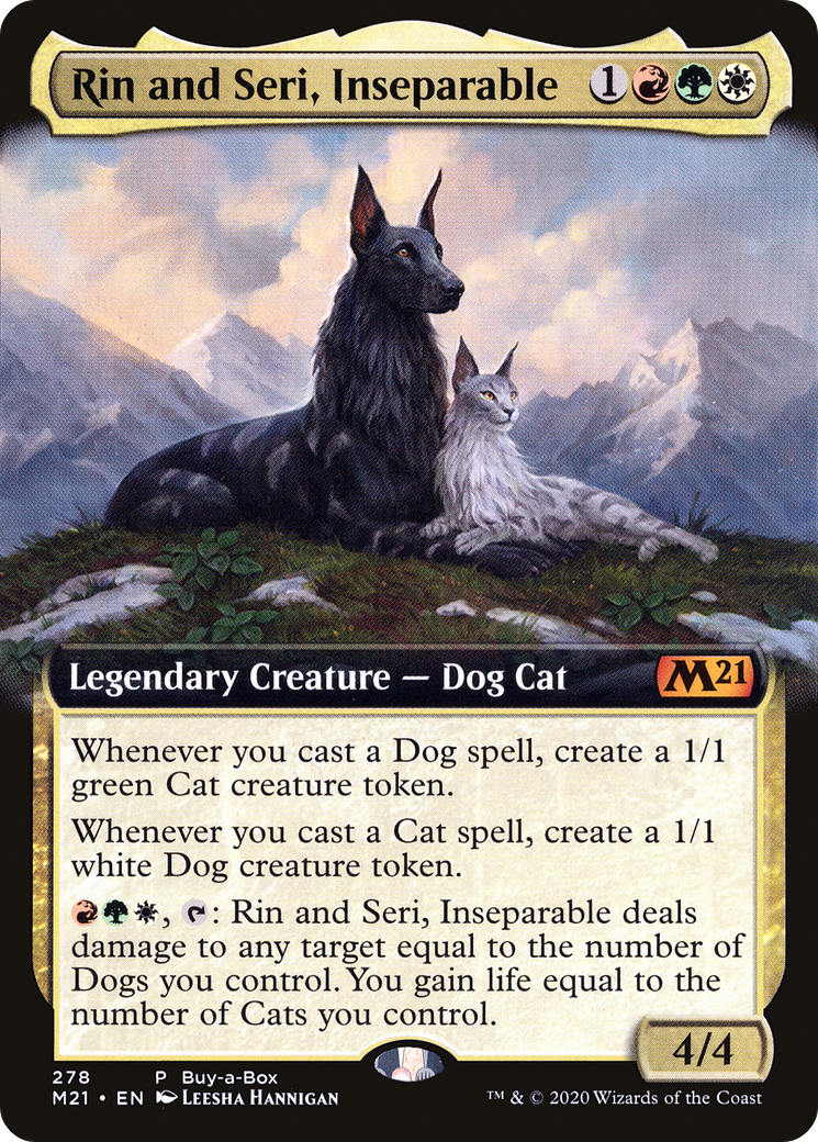 Rin and Seri, Inseparable | Core Set 2021 #278 [foil]