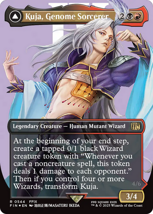 Kuja, Genome Sorcerer // Trance Kuja, Fate Defied | Final Fantasy #544 [foil]