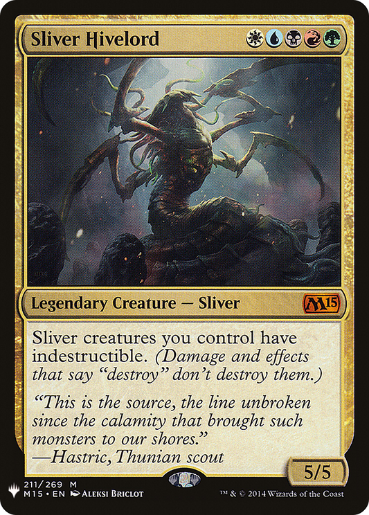 Sliver Hivelord | The List #M15-211