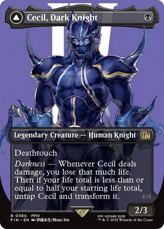 Cecil, Dark Knight // Cecil, Redeemed Paladin | Final Fantasy #380