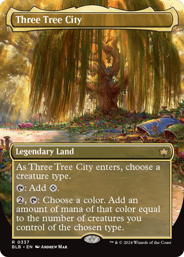 Three Tree City | Bloomburrow #337 [foil]