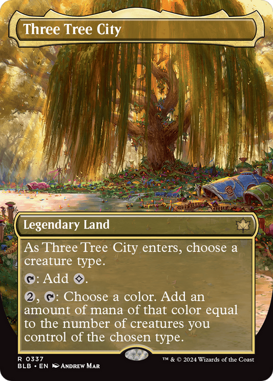 Three Tree City | Bloomburrow #337 [foil]