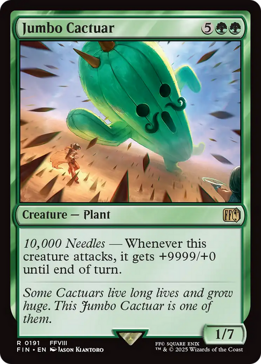 Jumbo Cactuar | Final Fantasy #191 [foil]