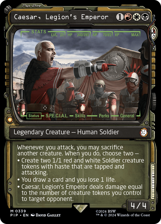 Caesar, Legion's Emperor | Fallout #339 [foil]