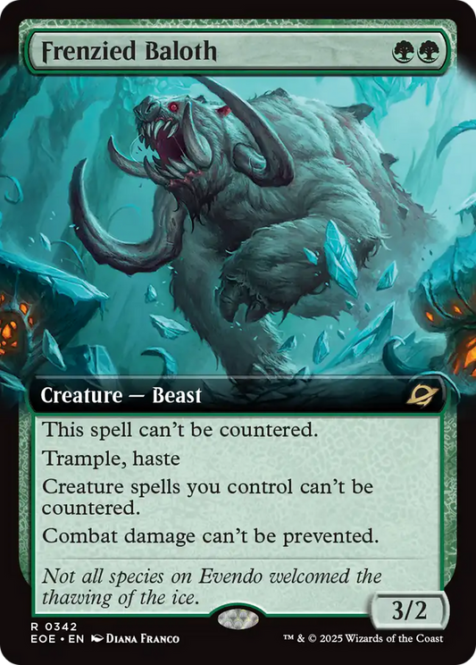 Frenzied Baloth | Edge of Eternities #342 [foil]