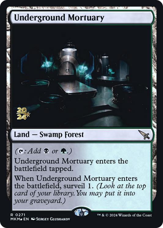 Underground Mortuary | Murders at Karlov Manor Promos #271s [foil]