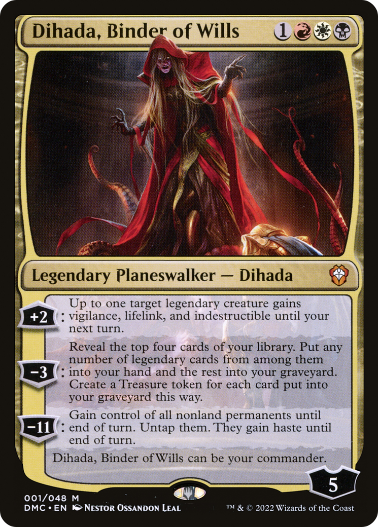 Dihada, Binder of Wills | Dominaria United Commander #1 [foil]