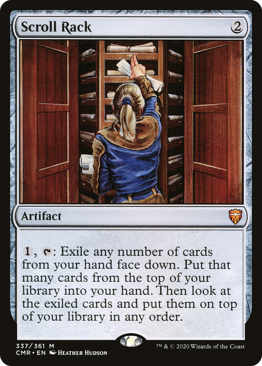 Scroll Rack | Commander Legends #337 [foil]