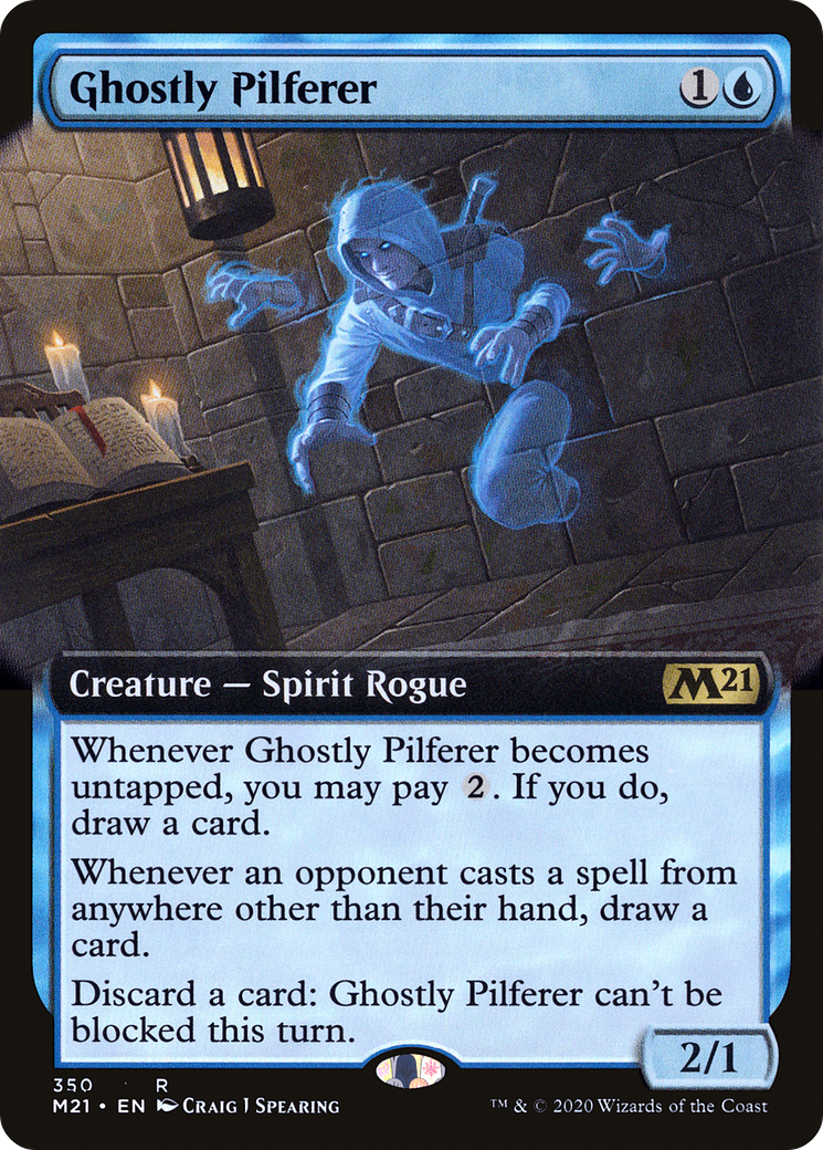 Ghostly Pilferer | Core Set 2021 #350 [foil]