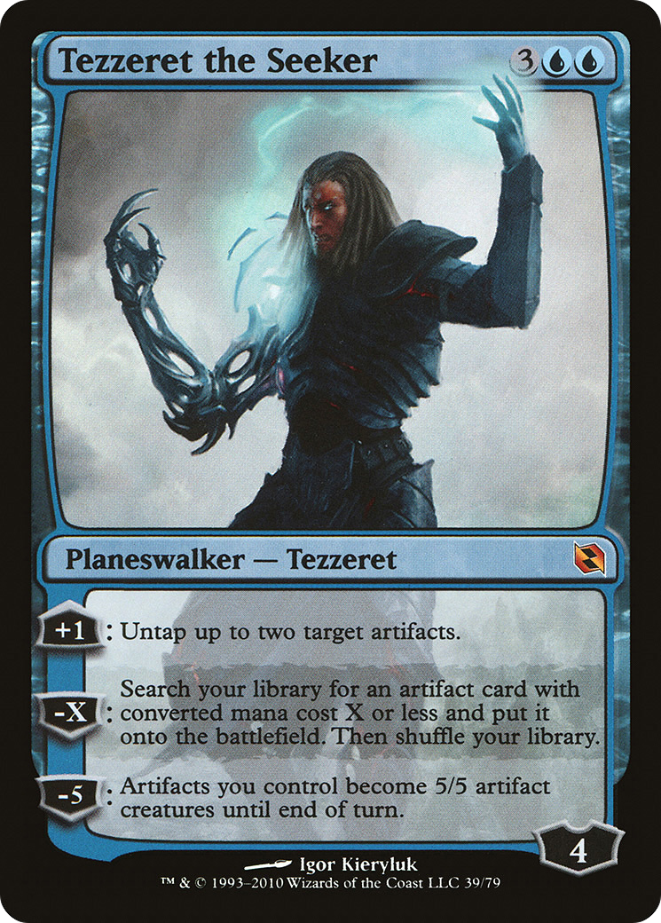 Tezzeret the Seeker | Duel Decks: Elspeth vs. Tezzeret #39 [foil]