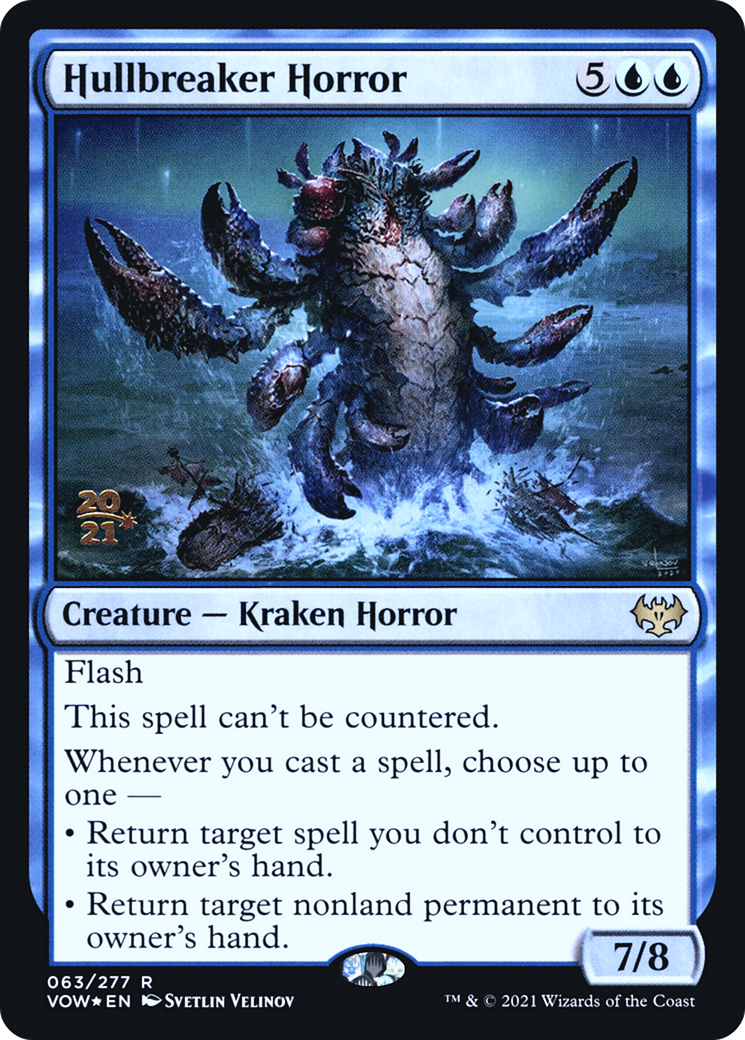 Hullbreaker Horror | Innistrad: Crimson Vow Promos #63s [foil]