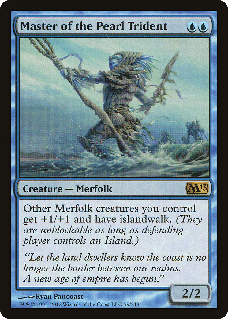 Master of the Pearl Trident | Magic 2013 #59 [foil]