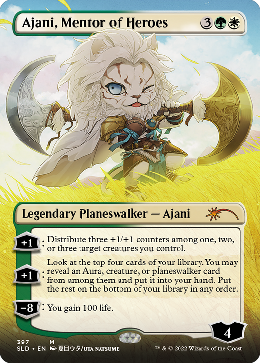 Ajani, Mentor of Heroes | Secret Lair Drop #397