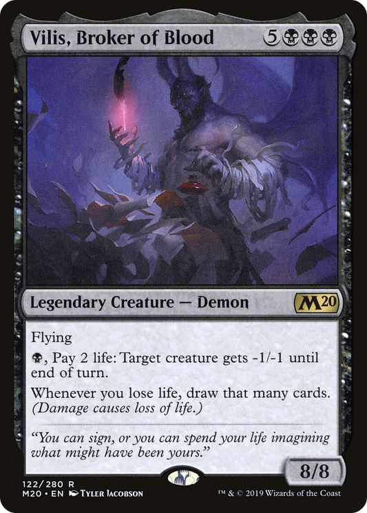 Vilis, Broker of Blood | Core Set 2020 #122