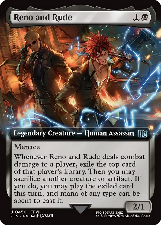 Reno and Rude | Final Fantasy #450 [foil]