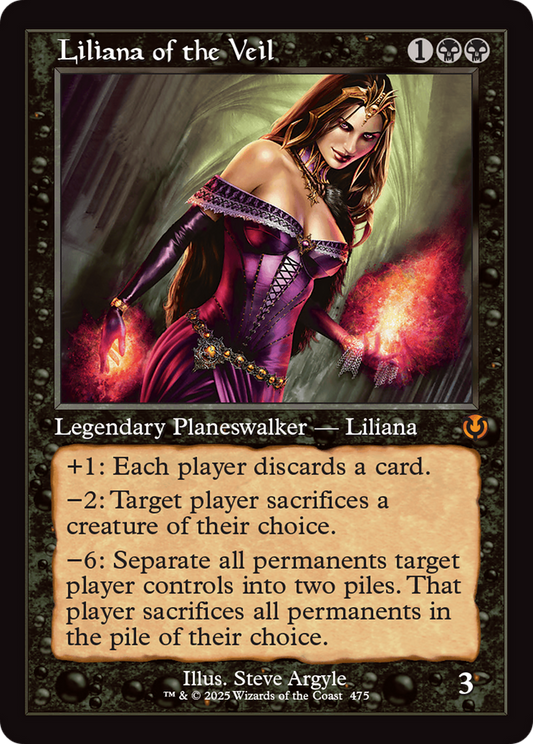 Liliana of the Veil | Innistrad Remastered #475 [foil]