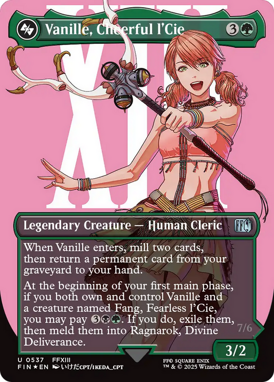 Vanille, Cheerful l'Cie | Final Fantasy #537 [foil]