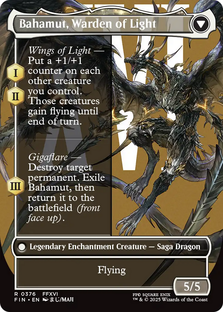 Dion, Bahamut's Dominant // Bahamut, Warden of Light | Final Fantasy #376