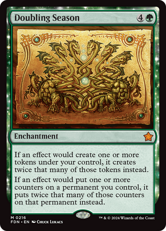 Doubling Season | Foundations #216 [foil]