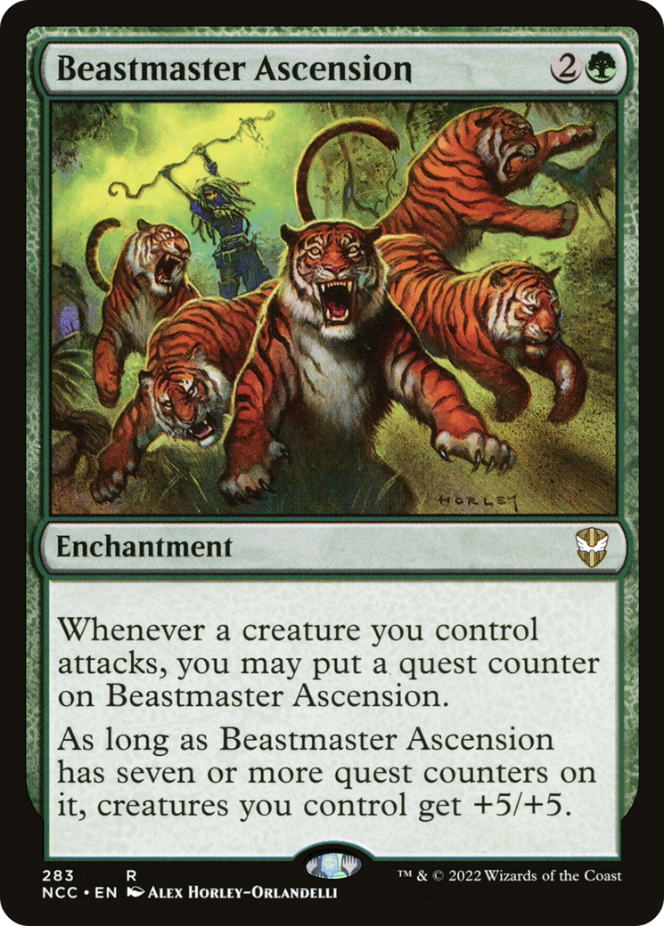Beastmaster Ascension | New Capenna Commander #283