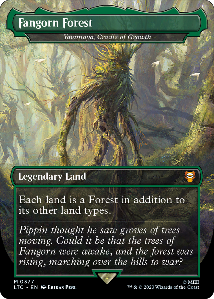 Yavimaya, Cradle of Growth | Tales of Middle-earth Commander #377 [foil]