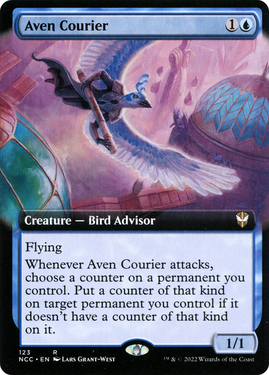 Aven Courier | New Capenna Commander #123