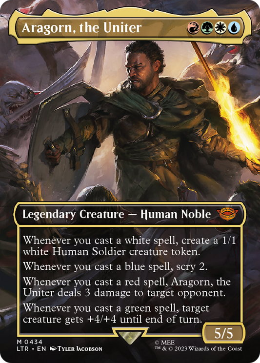 Aragorn, the Uniter | The Lord of the Rings: Tales of Middle-earth #434 [foil]