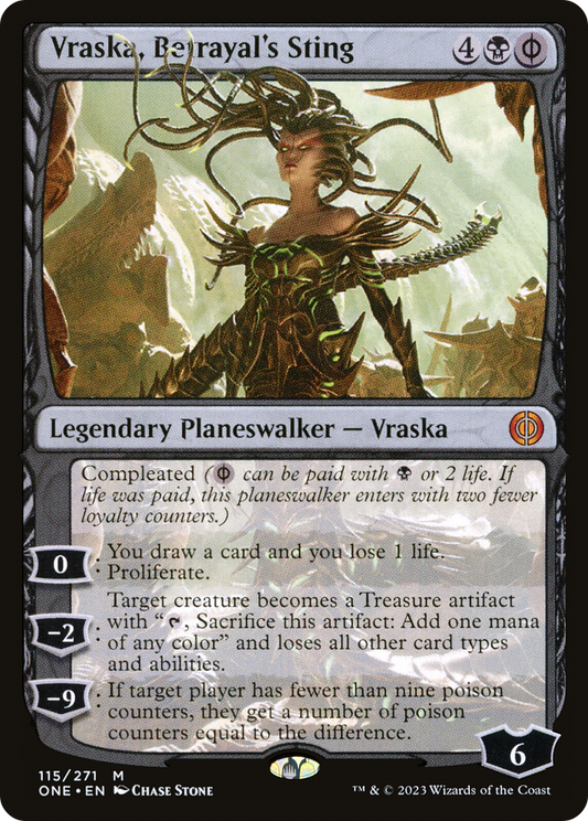 Vraska, Betrayal's Sting | Phyrexia: All Will Be One #115