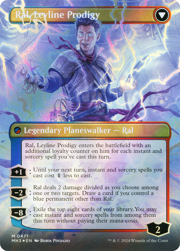 Ral, Monsoon Mage // Ral, Leyline Prodigy | Modern Horizons 3 #471