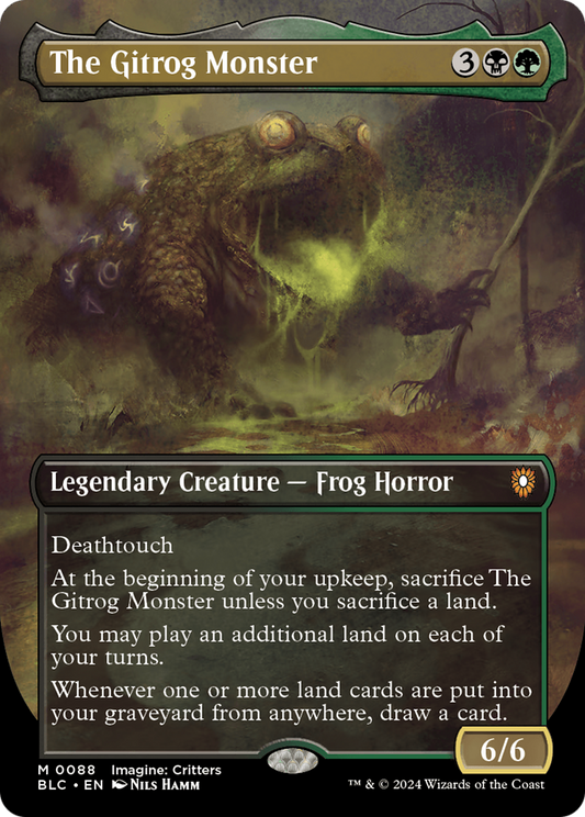 The Gitrog Monster | Bloomburrow Commander #88 [foil]