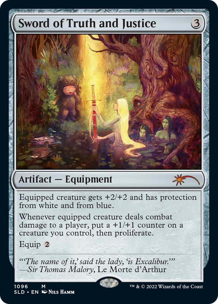 Sword of Truth and Justice | Secret Lair Drop #1096 [foil]