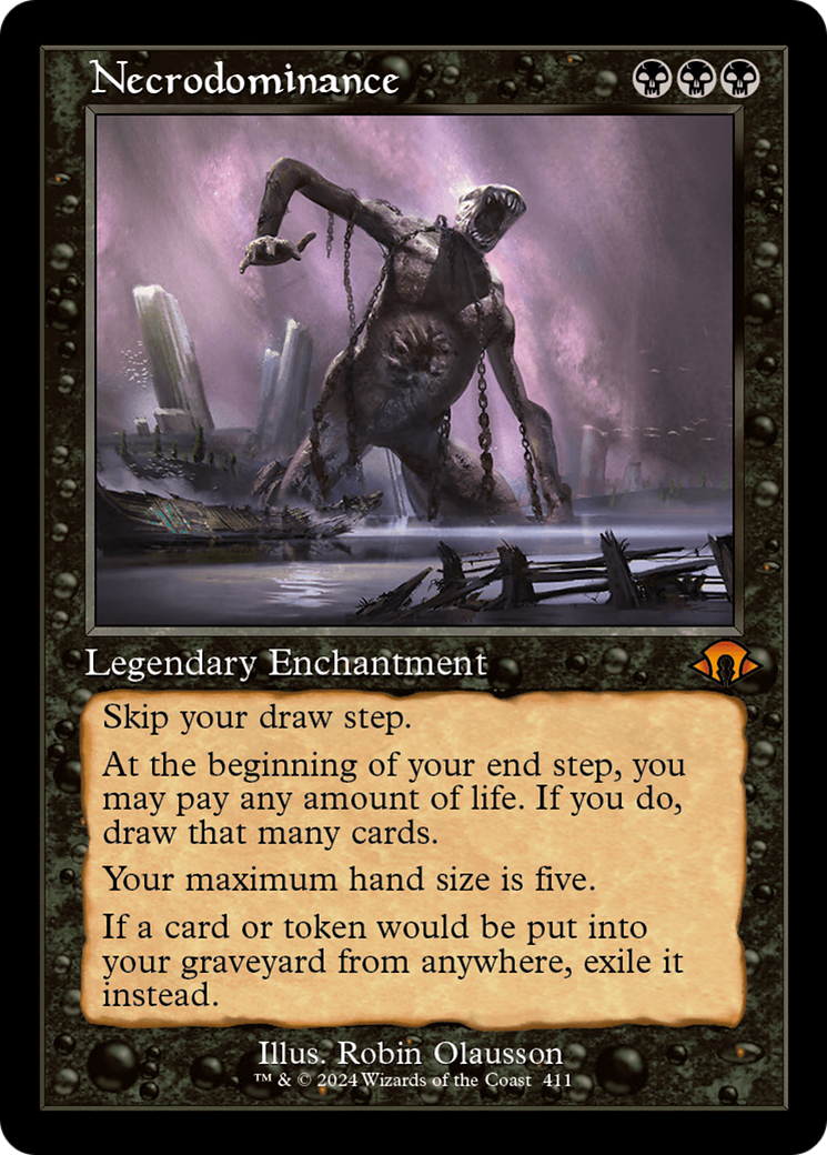 Necrodominance | Modern Horizons 3 #411 [foil]