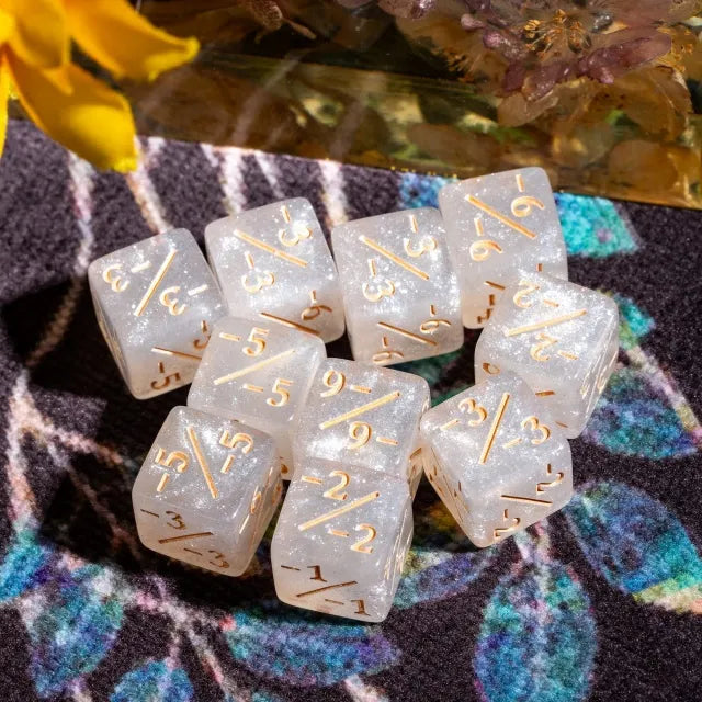 Glitter Counter Dice (12mm D6)
