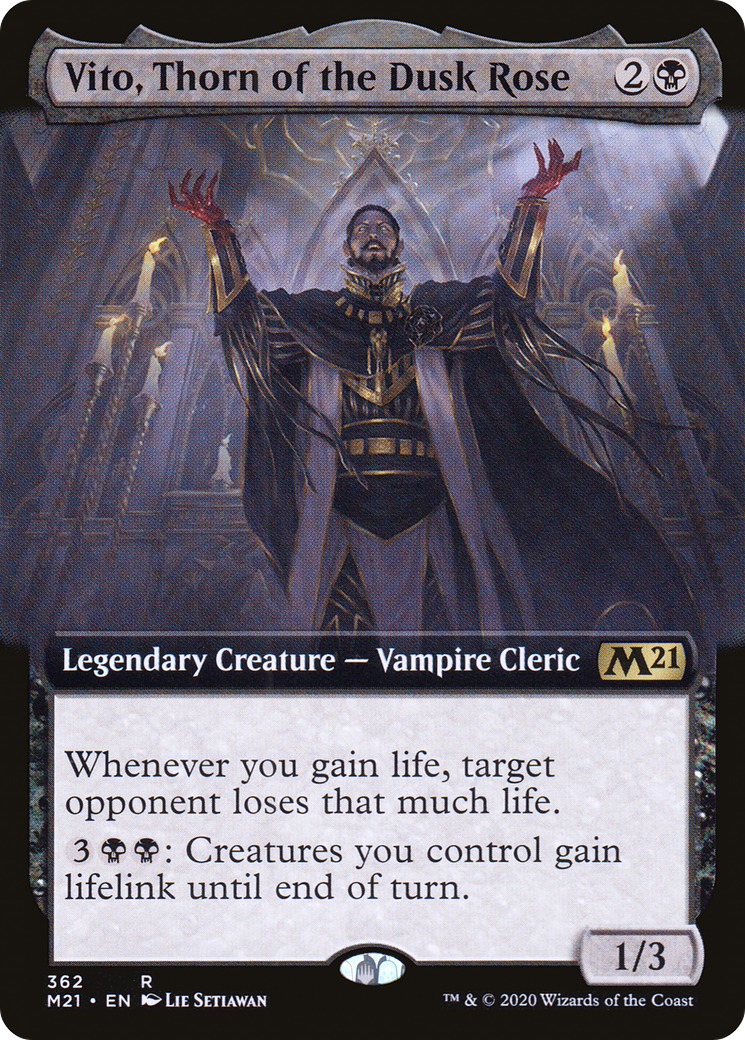 Vito, Thorn of the Dusk Rose | Core Set 2021 #362