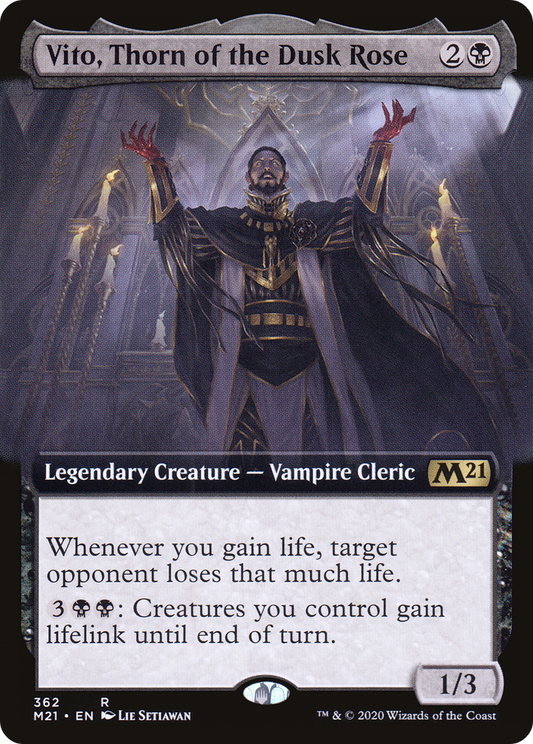 Vito, Thorn of the Dusk Rose | Core Set 2021 #362