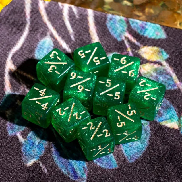 Glitter Counter Dice (12mm D6)