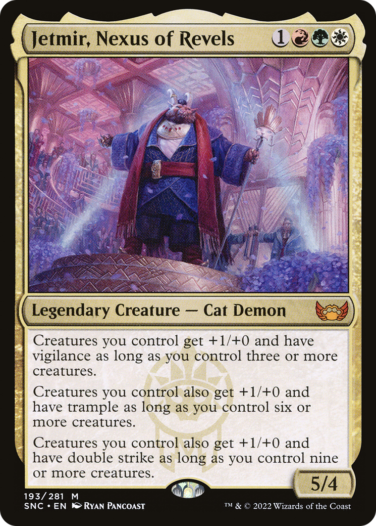 Jetmir, Nexus of Revels | Streets of New Capenna #193 [foil]