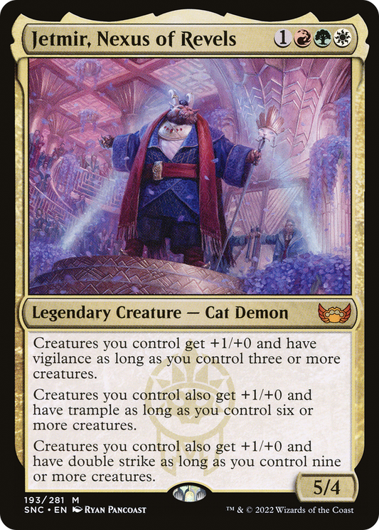 Jetmir, Nexus of Revels | Streets of New Capenna #193 [foil]