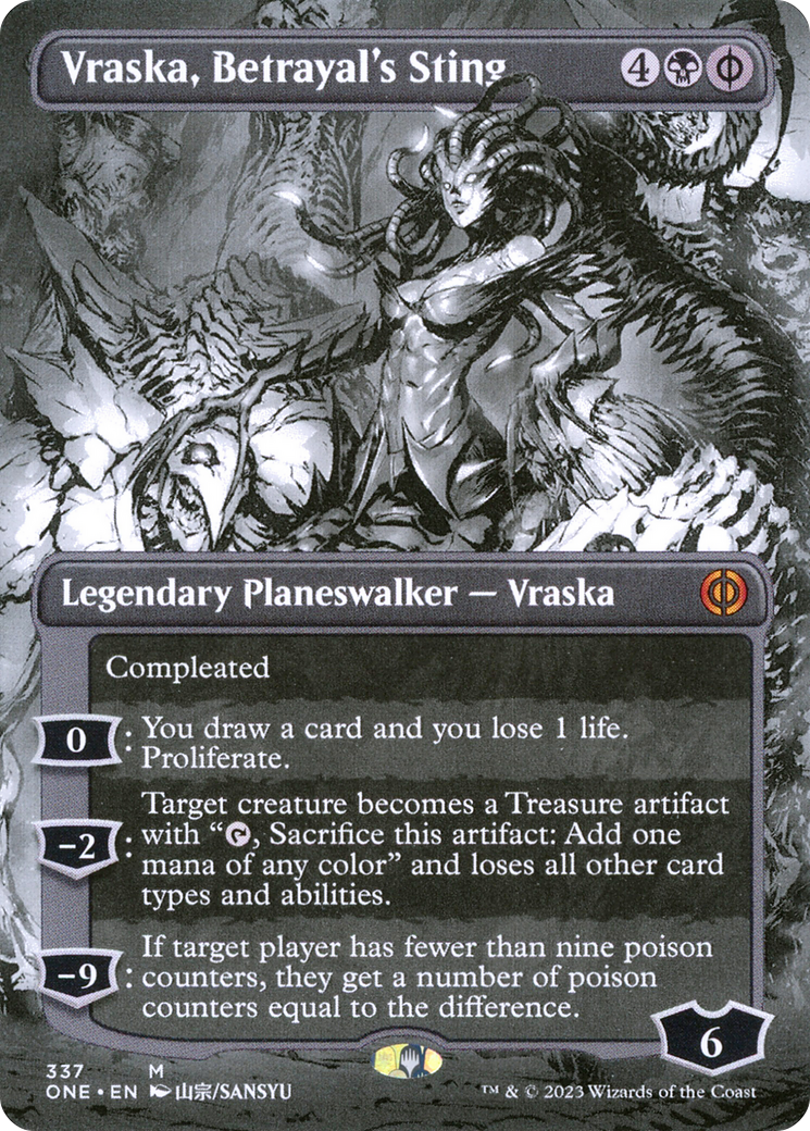 Vraska, Betrayal's Sting | Phyrexia: All Will Be One #337 [foil]