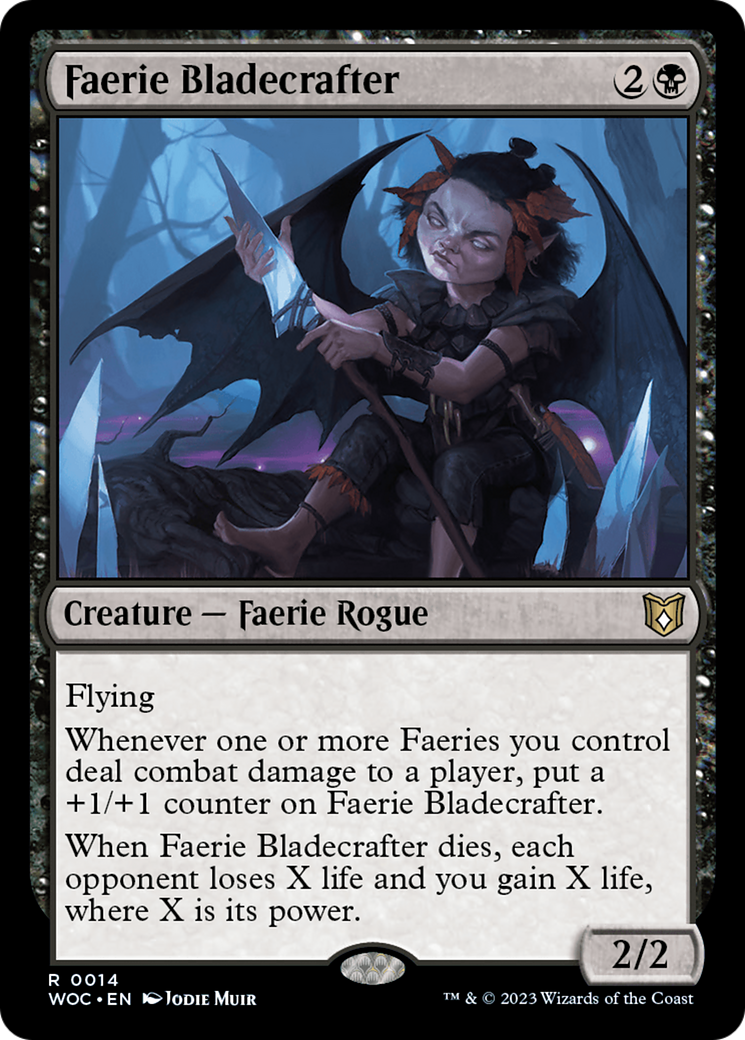 Faerie Bladecrafter | Wilds of Eldraine Commander #14