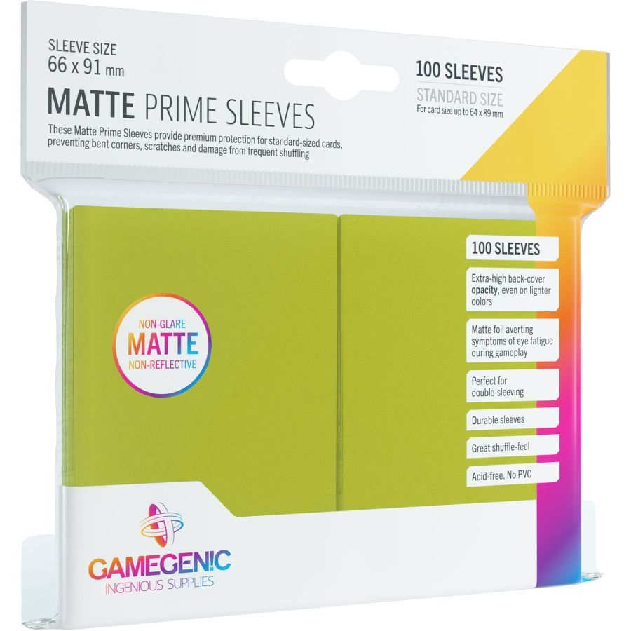 GAMEGENIC: MATTE PRIME SLEEVES