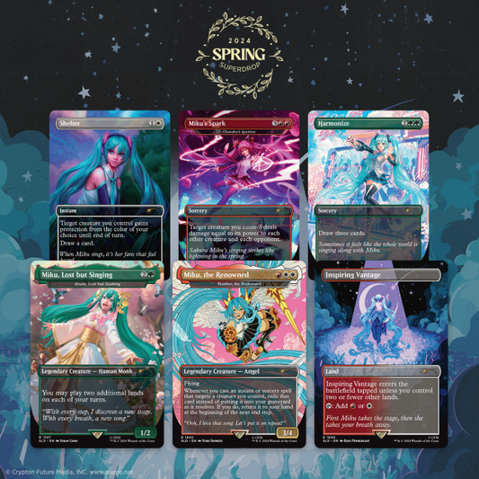 Secret Lair x Hatsune Miku: Sakura Superstar (Rainbow Foil)