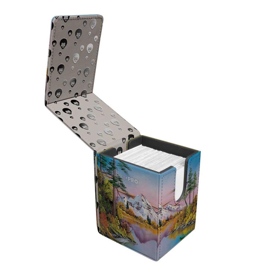 Ultra Pro Alcove Flip Box Bob Ross Mighty Mountain Lake